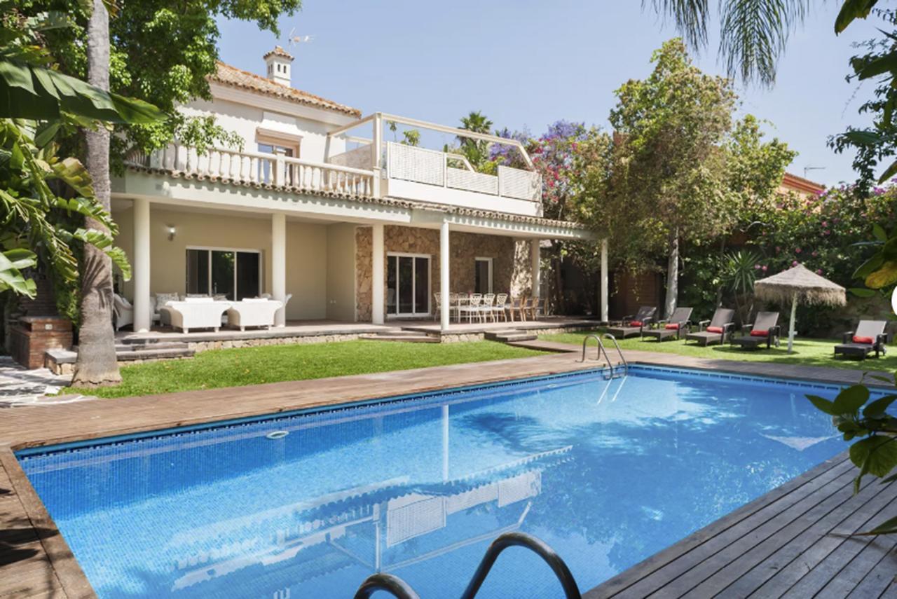 Villa De Lujo Con Jardines Y Piscina El Puerto de Santa Maria Exterior foto